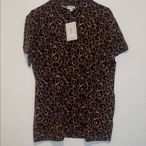 Women Leopard Print T-Shirt